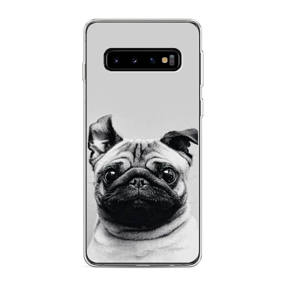 

Чехол Awog на Samsung Galaxy S10 "Ушастый мопс", Разноцветный, 27050-1