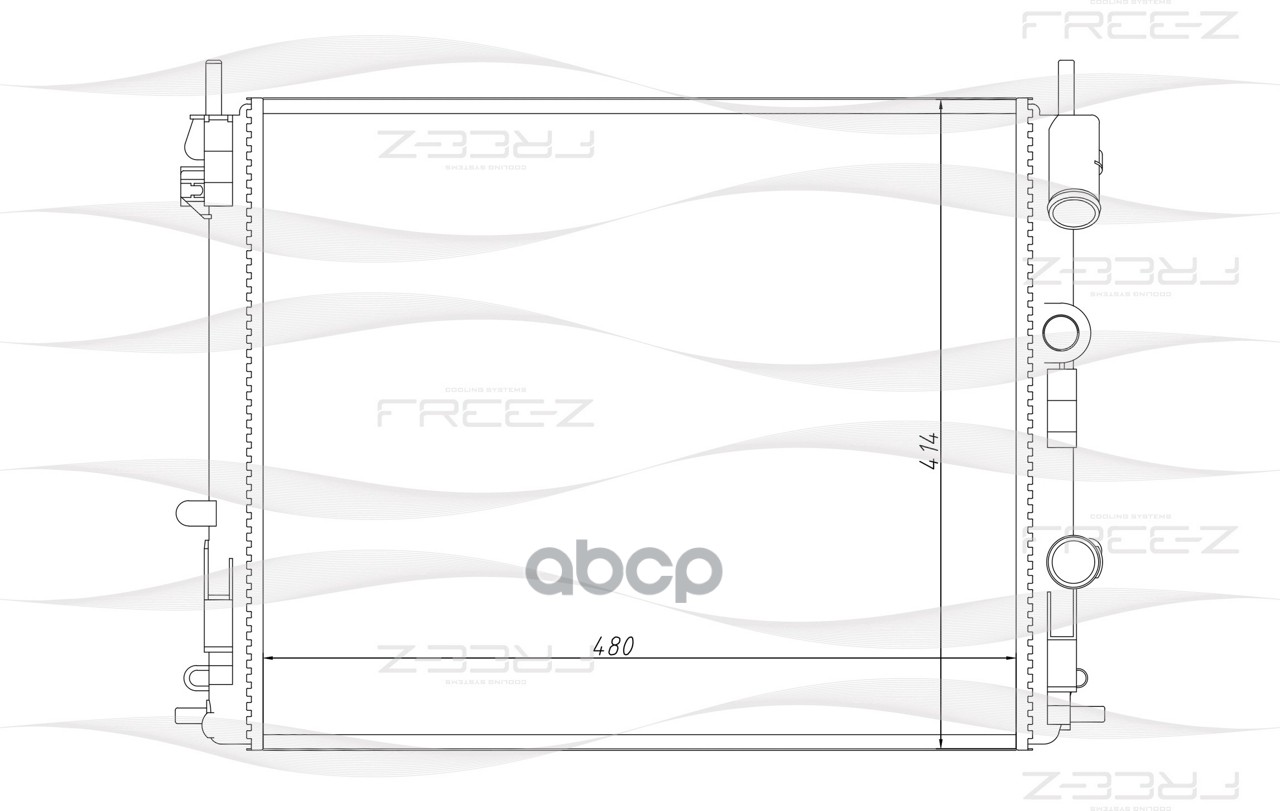 

Радиатор FREE-Z kk0183