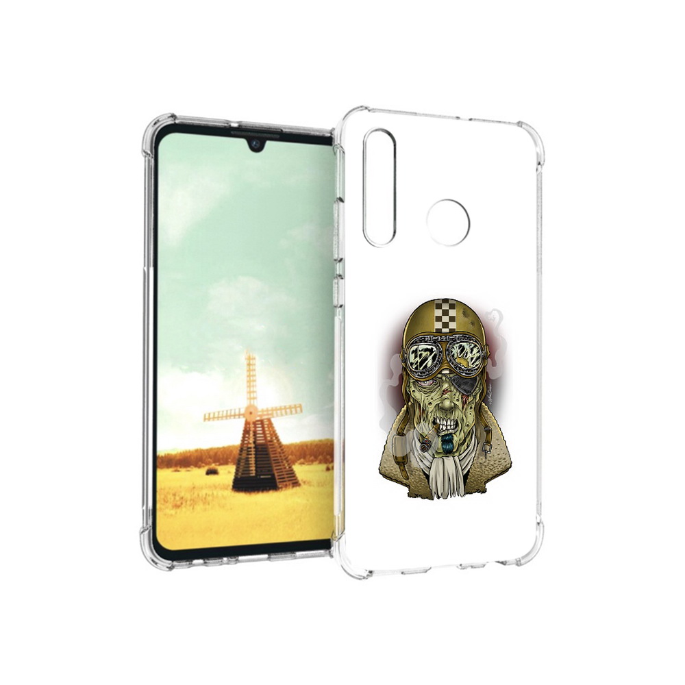 

Чехол MyPads Tocco для Huawei P Smart+ военный зомби, Прозрачный, Tocco