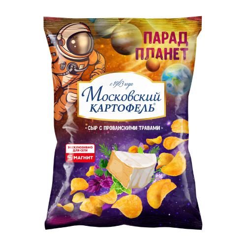 

Чипсы картофельные Московский картофель Сыр Прованские травы 120 г