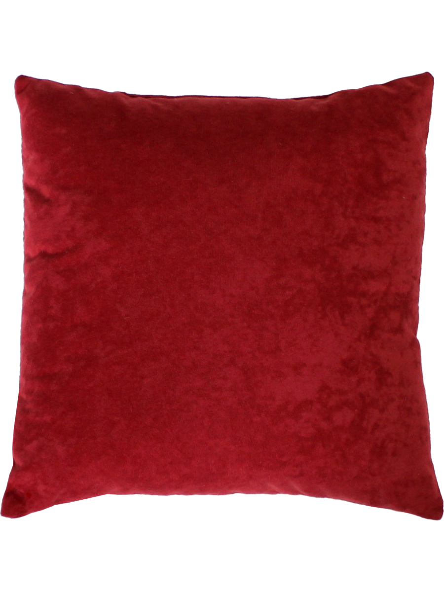 

Подушка декоративная МАТЕХ VELOURS LINE 35*35*15. Цвет бордовый арт. 34-124, VELOURS