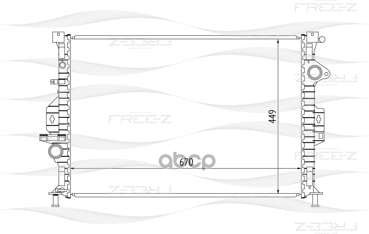 

Радиатор FREE-Z kk0215
