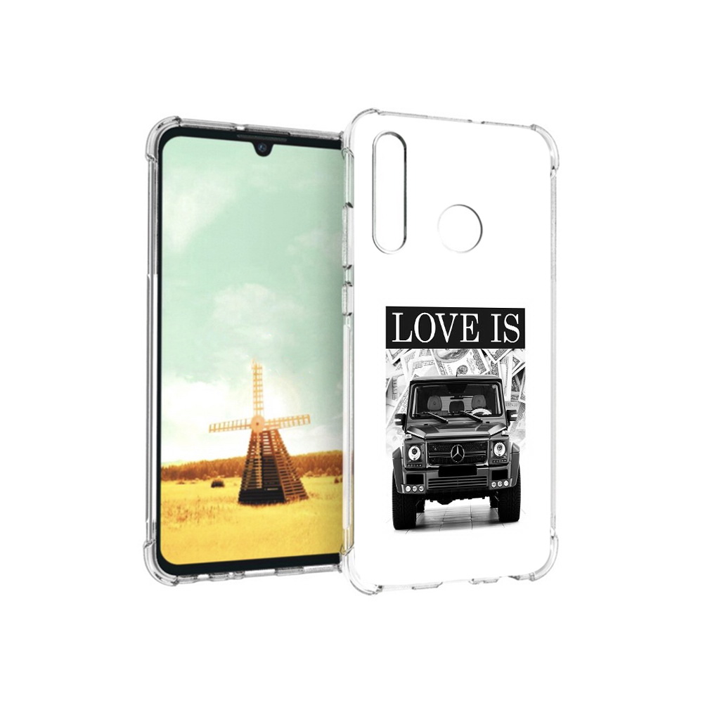 

Чехол MyPads Tocco для Huawei P Smart+ гелик, Прозрачный, Tocco
