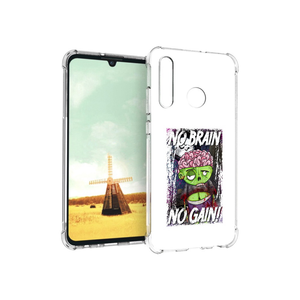 

Чехол MyPads Tocco для Huawei P Smart+ глупый зомби, Прозрачный, Tocco