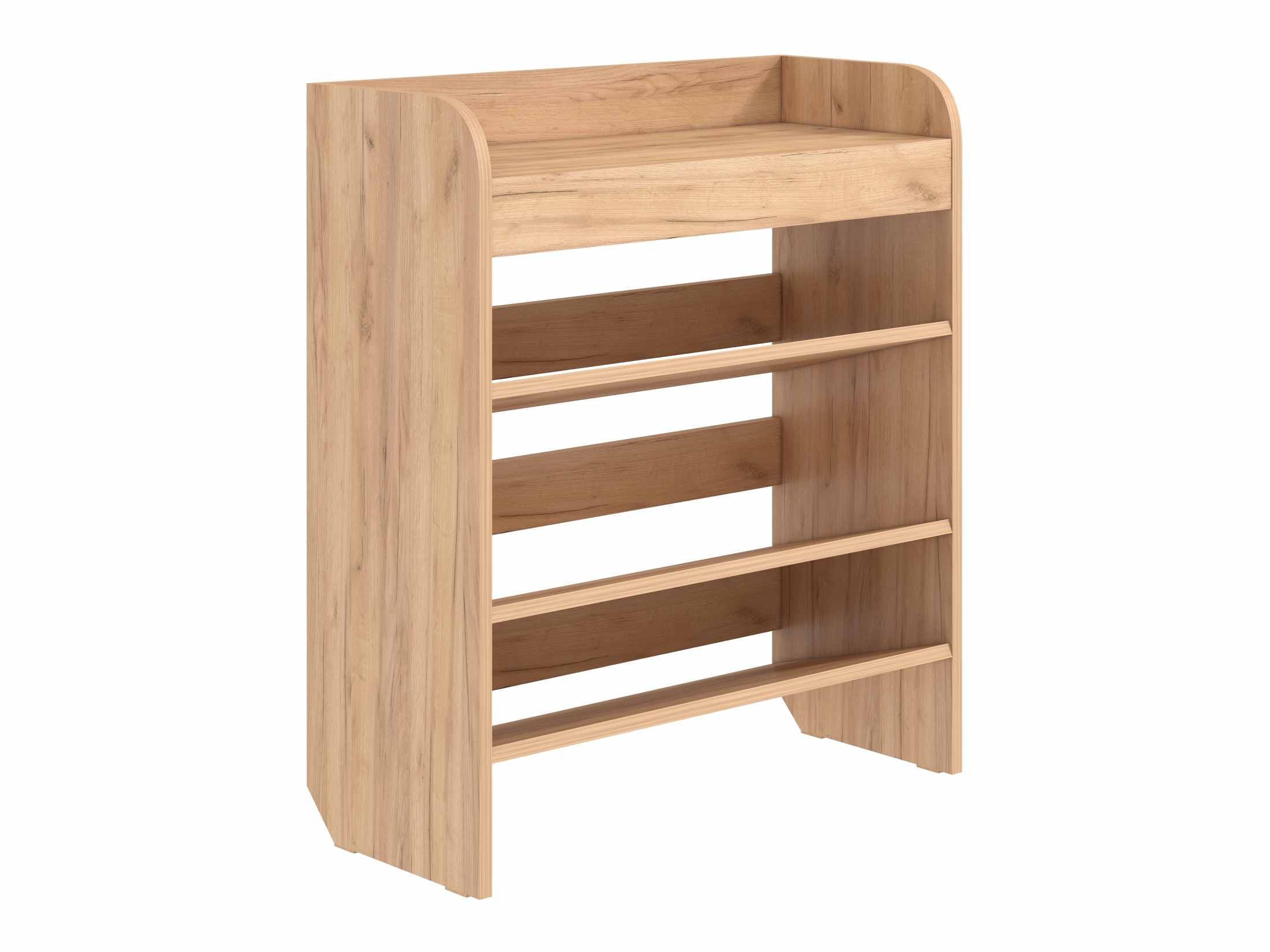 Обувница BONMEBEL О-3 Дуб крафт золотой 70x30x805 см Династия 4800₽