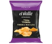 Чипсы картофельные El Valle Premium Тикка Масала 125 г 293₽