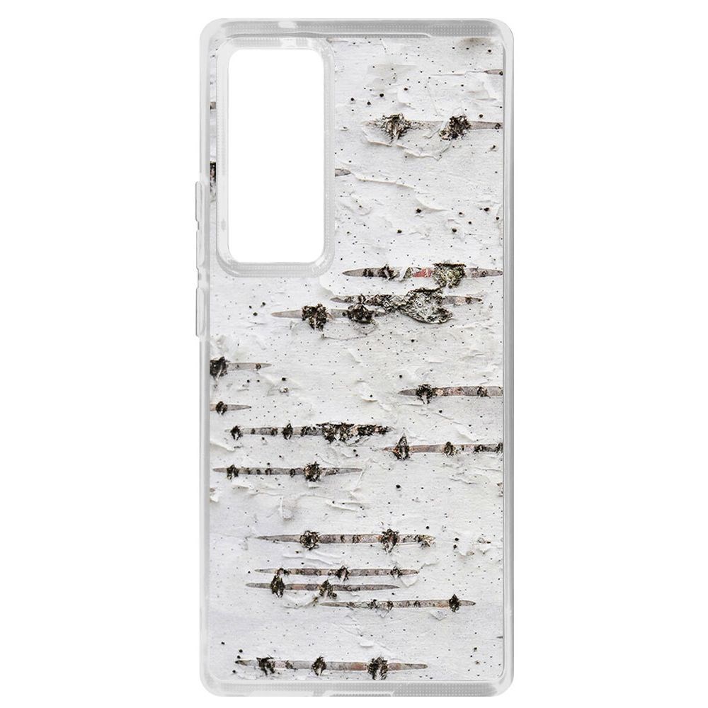

Чехол-накладка Krutoff Clear Case Березка для Vivo X60 Pro, Прозрачный