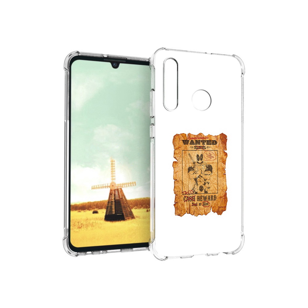 

Чехол MyPads Tocco для Huawei P Smart+ дедпул, Прозрачный, Tocco