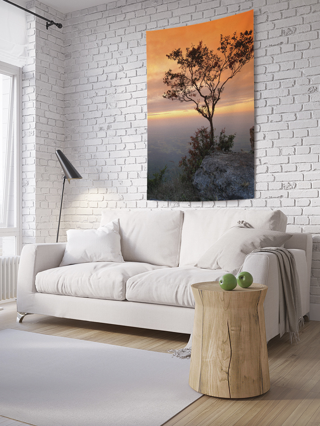 

Вертикальное фотопанно на стену JoyArty Жизнь на краю света 150x200 см, Жизнь на краю света