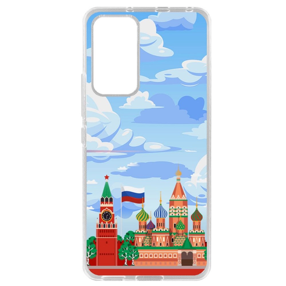 

Чехол-накладка Krutoff Clear Case Красная Площадь для Xiaomi 12 Lite, Прозрачный