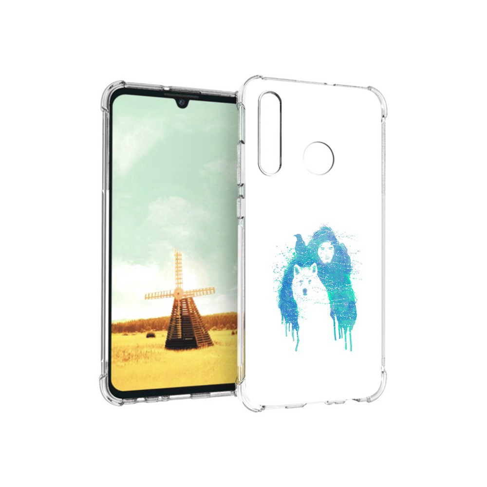 

Чехол MyPads Tocco для Huawei P Smart+ джон сноу, Прозрачный, Tocco