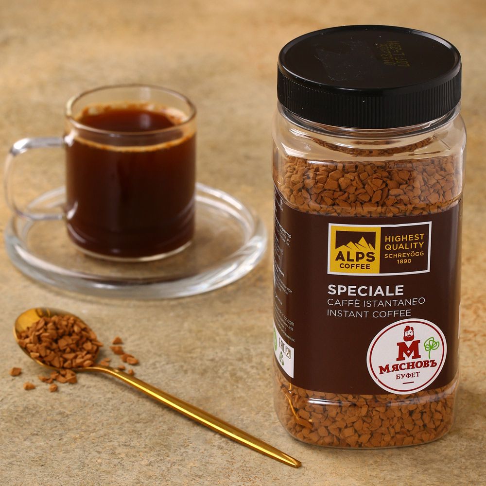 Кофе Мясновъ Буфет Coffee Speciale instant coffee растворимый 100 г