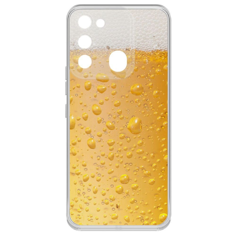 

Чехол-накладка Krutoff Clear Case Пенное для Tecno Spark 8C, Прозрачный