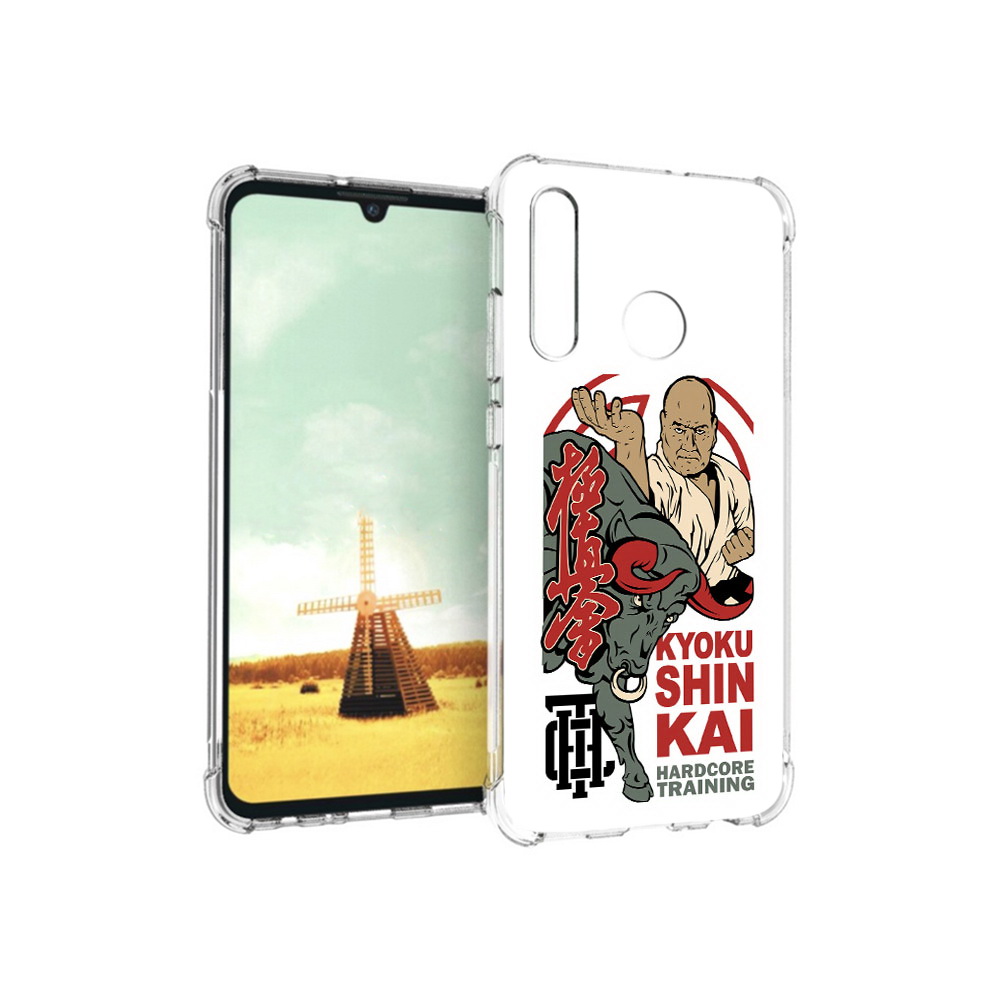 

Чехол MyPads Tocco для Huawei P Smart+ единоборства рисунок, Прозрачный, Tocco