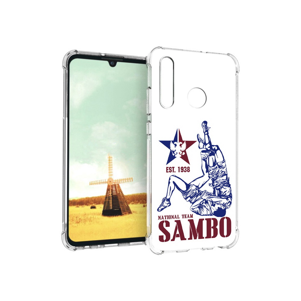 

Чехол MyPads Tocco для Huawei P Smart+ единоборства самбо, Прозрачный, Tocco