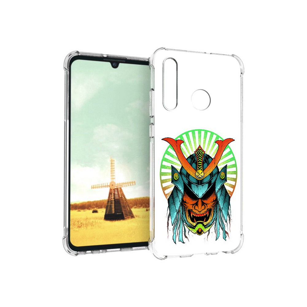 

Чехол MyPads Tocco для Huawei P Smart+ ешимитсу рисунок, Прозрачный, Tocco