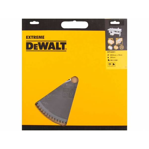 фото Пильный диск dewalt extreme workshop dt4291, 350/30 мм.