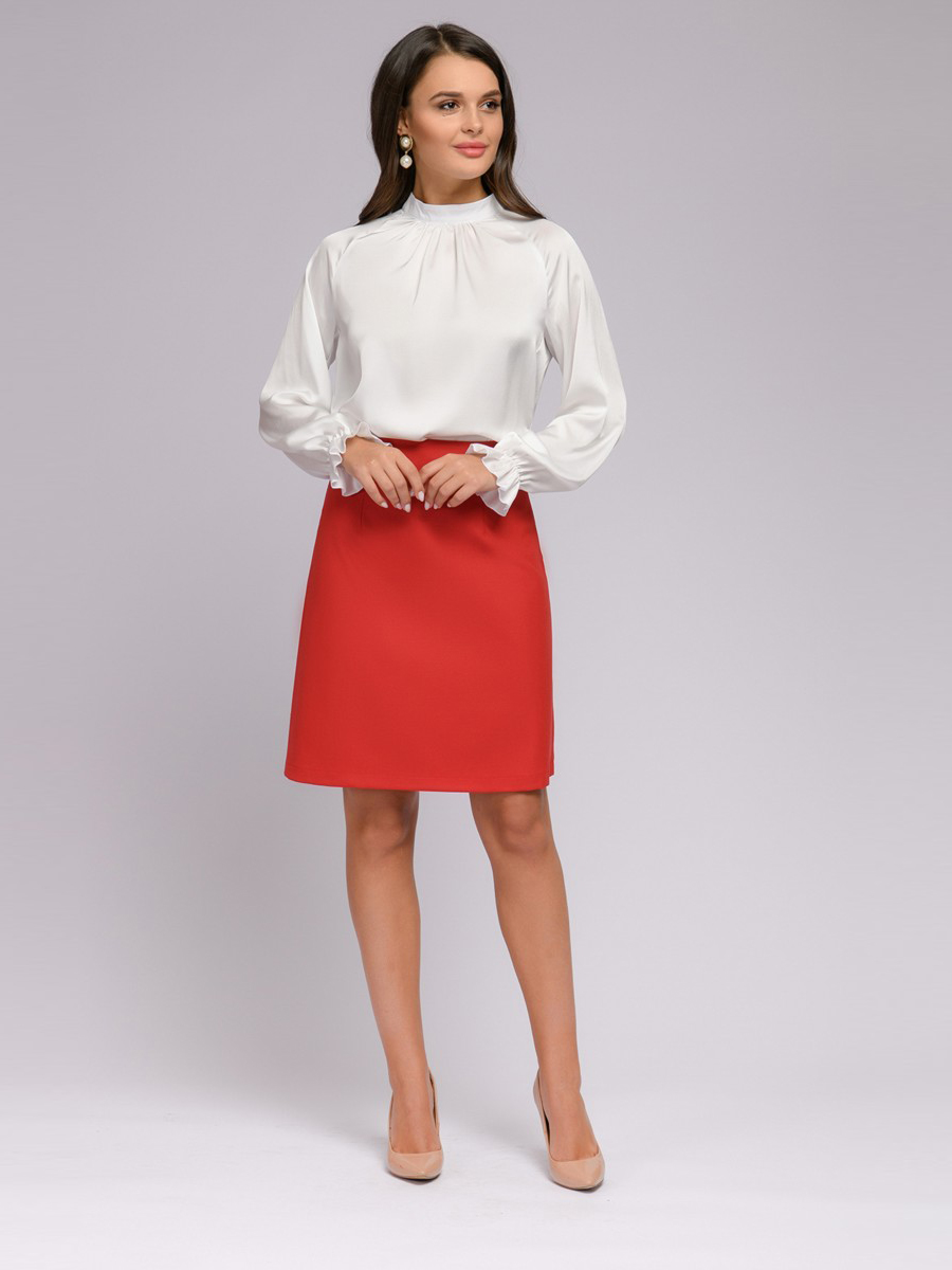 

Юбка женская 1001dress DM01749 красная 42, DM01749