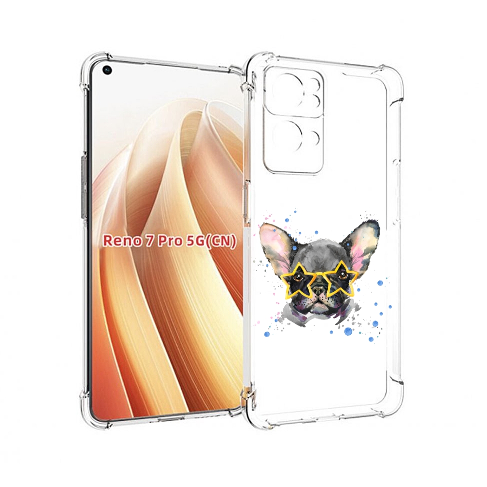 

Чехол MyPads буля в очках для OPPO Reno7 Pro 5G, Прозрачный, Tocco