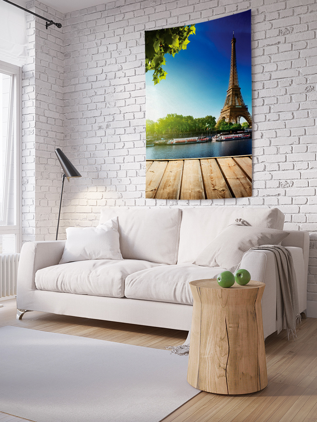 

Вертикальное фотопанно на стену JoyArty Парижские теплоходы 150x200 см, Парижские теплоходы