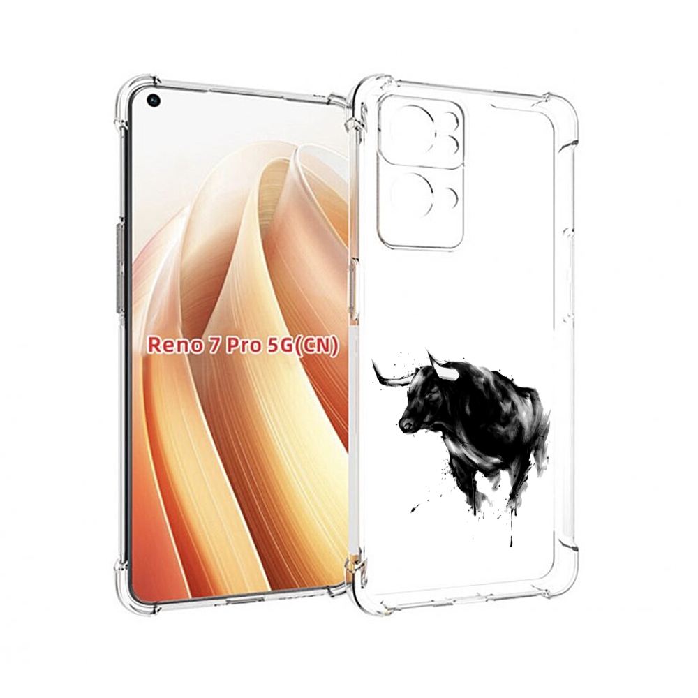 

Чехол MyPads бык для OPPO Reno7 Pro 5G, Прозрачный, Tocco