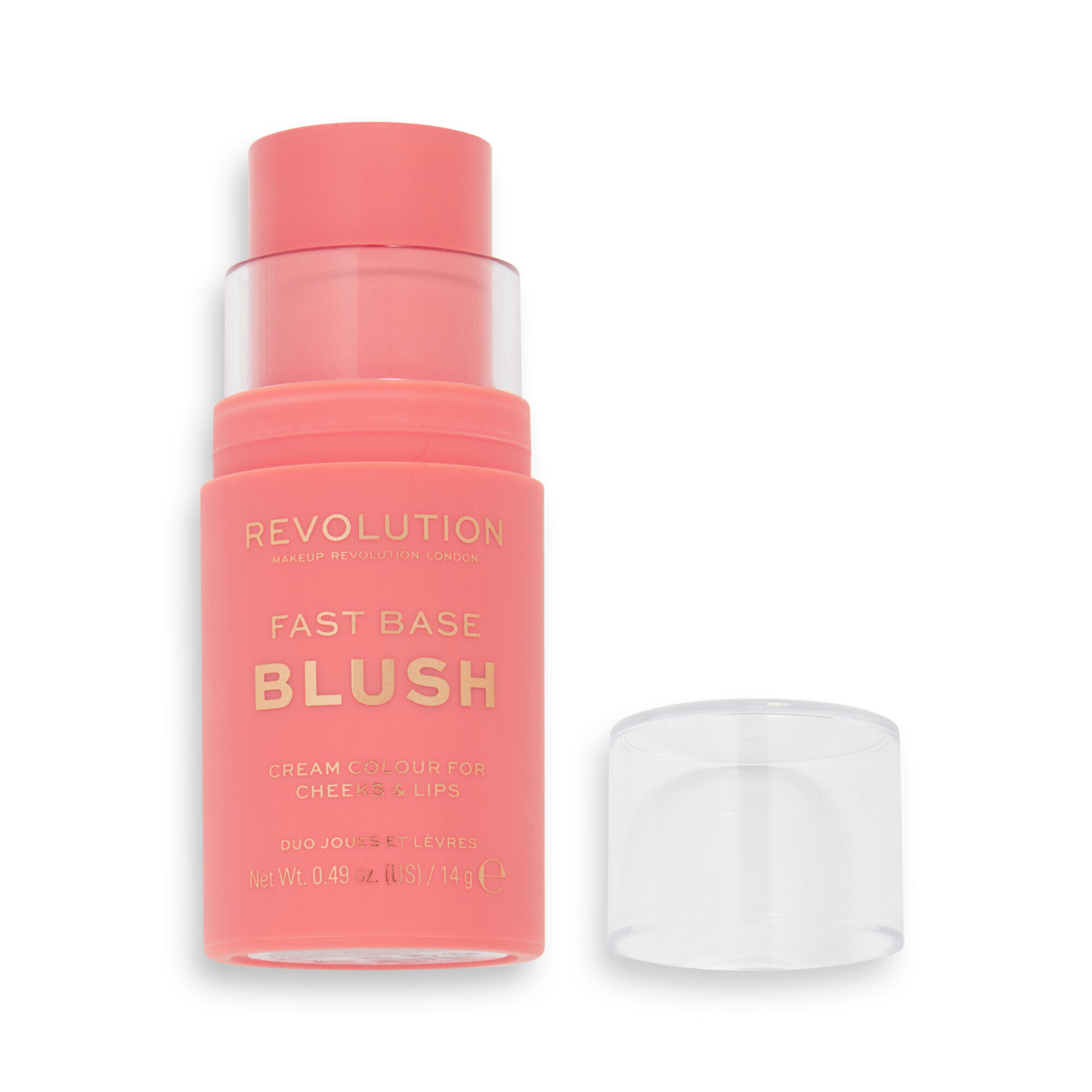 Румяна Makeup Revolution стик Fast Base Blush Stick Peach