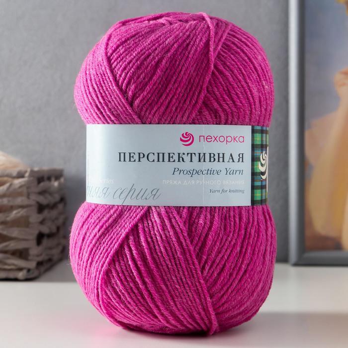 

Пряжа "Перспективная" 50% меринос.шерсть, 50% акрил объемный 270м/100гр (470-Яркий амарант, Фиолетовый, Пряжа для вязания "Перспективная"