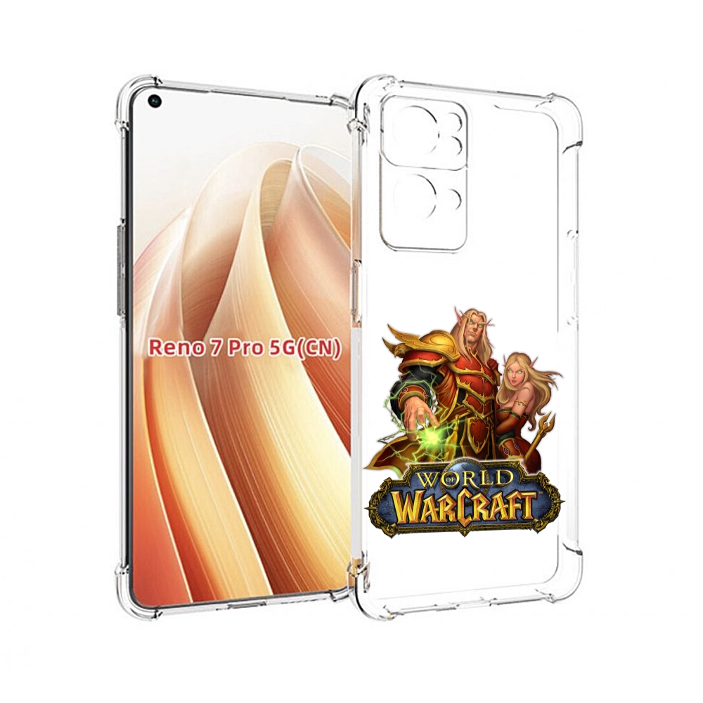 

Чехол MyPads варкрафт2 для OPPO Reno7 Pro 5G, Прозрачный, Tocco