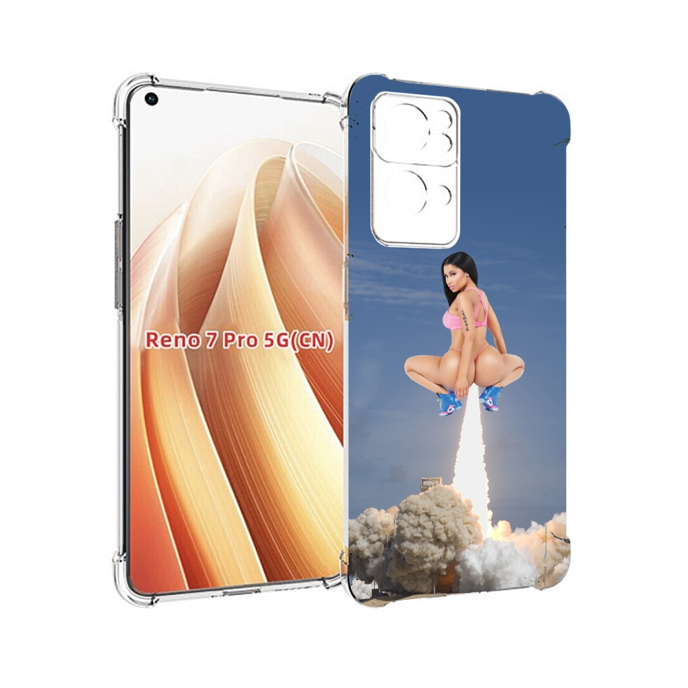 

Чехол MyPads ники-минаж-ракета детский для OPPO Reno7 Pro 5G, Прозрачный, Tocco