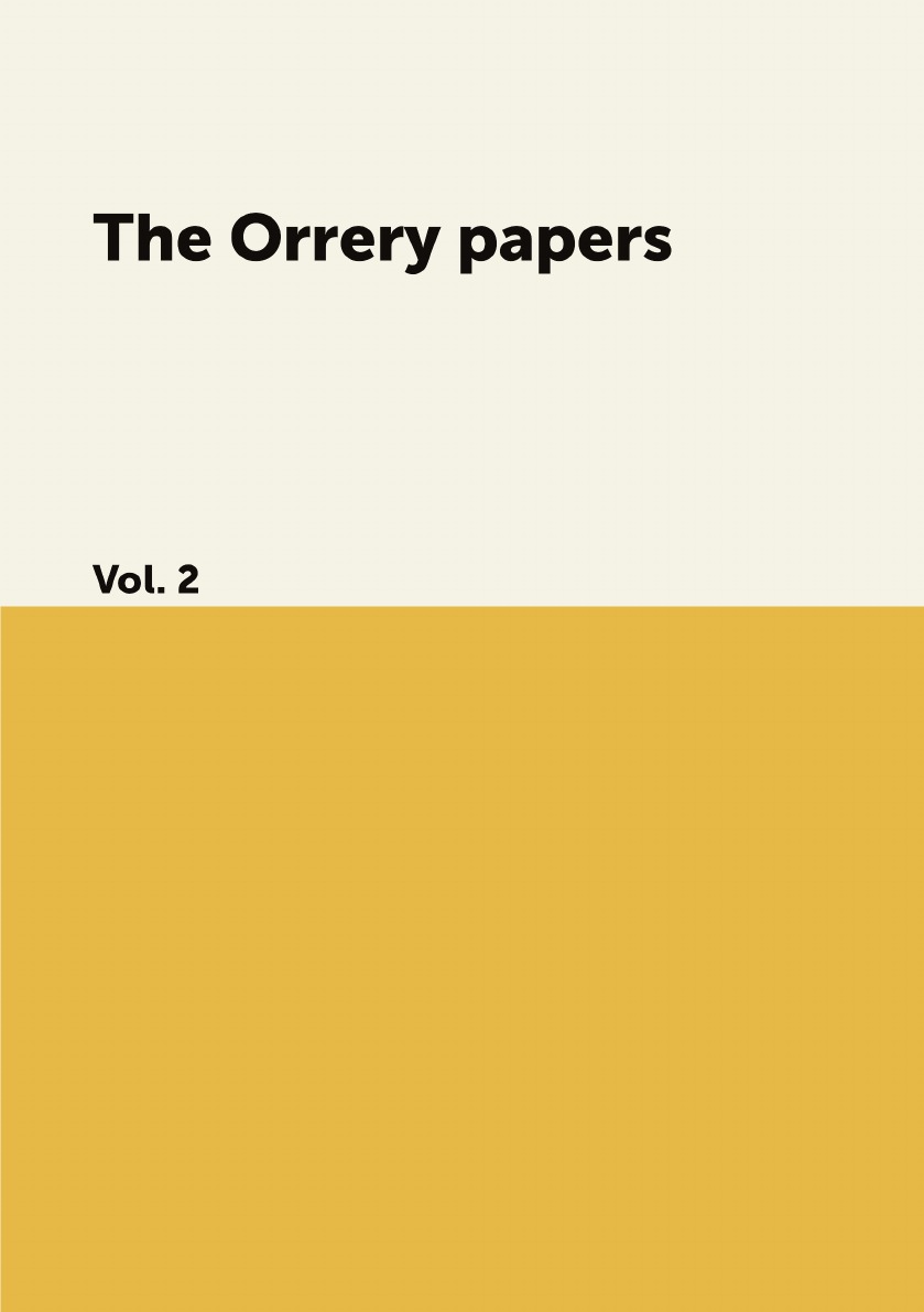 

The Orrery papers