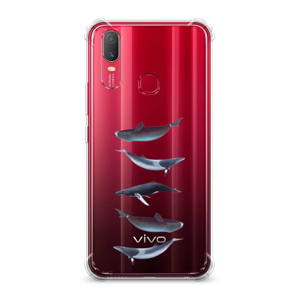 

Чехол Awog на Vivo Y11 "Киты арт 2", Разноцветный, 261651-1