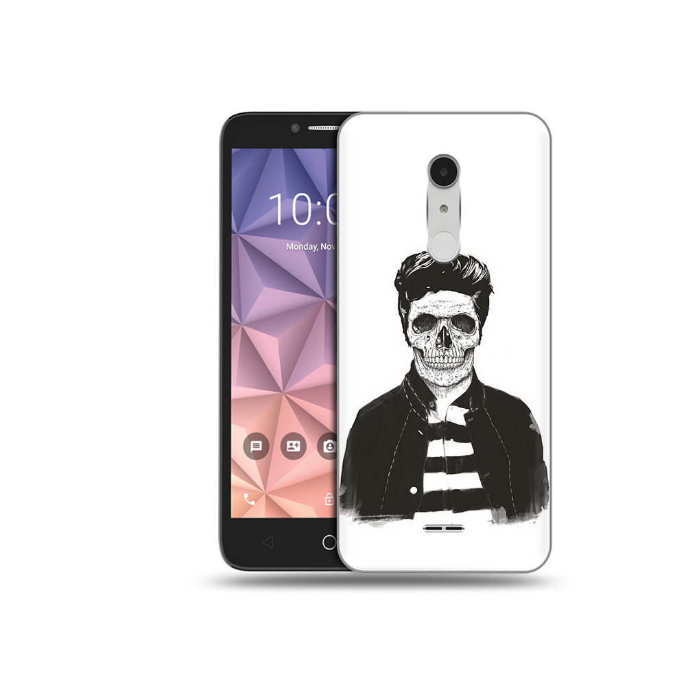 

Чехол MyPads Tocco для Alcatel A3 XL скелет, Прозрачный, Tocco
