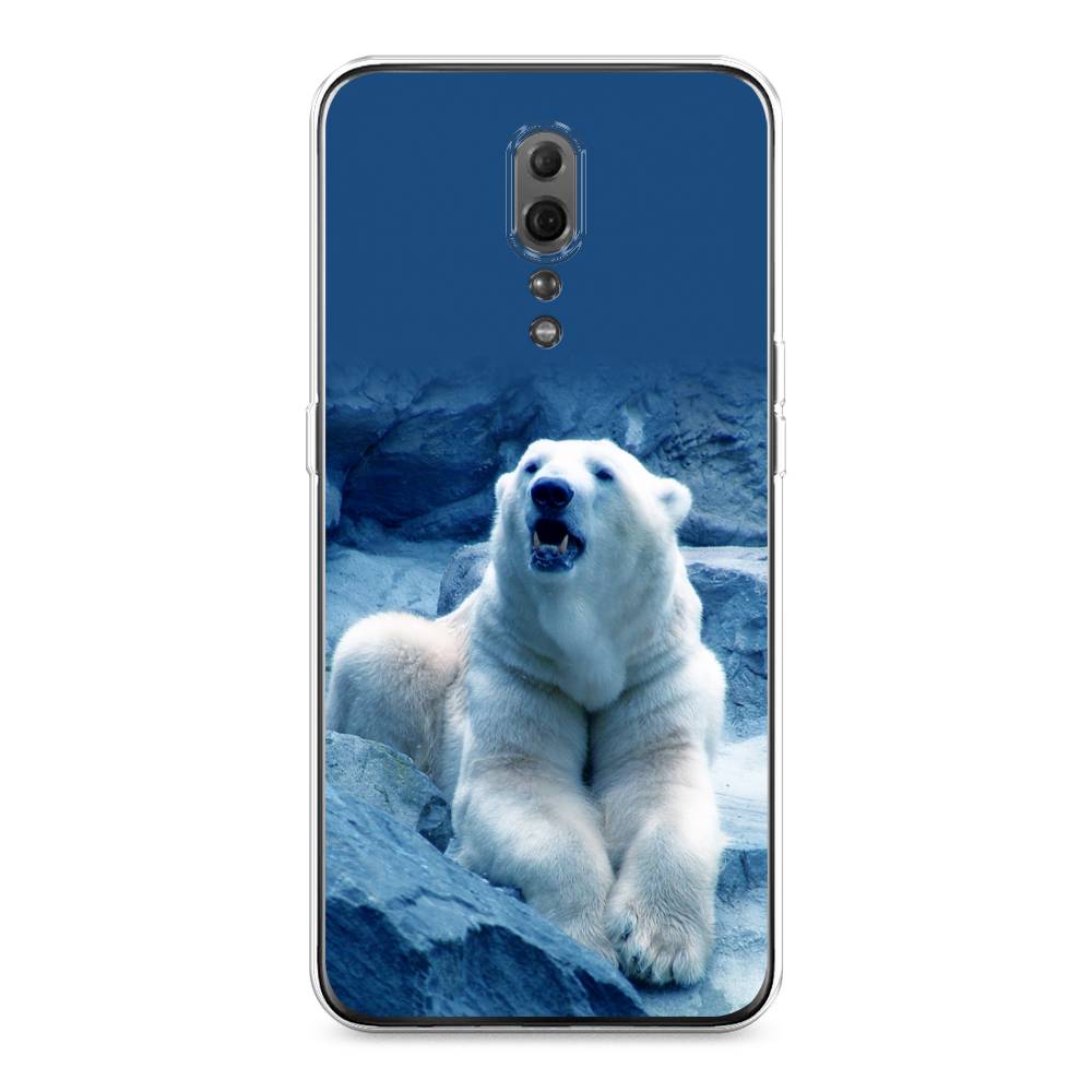 

Чехол для Oppo Reno Z "Белый медведь", Голубой;белый, 250950-1