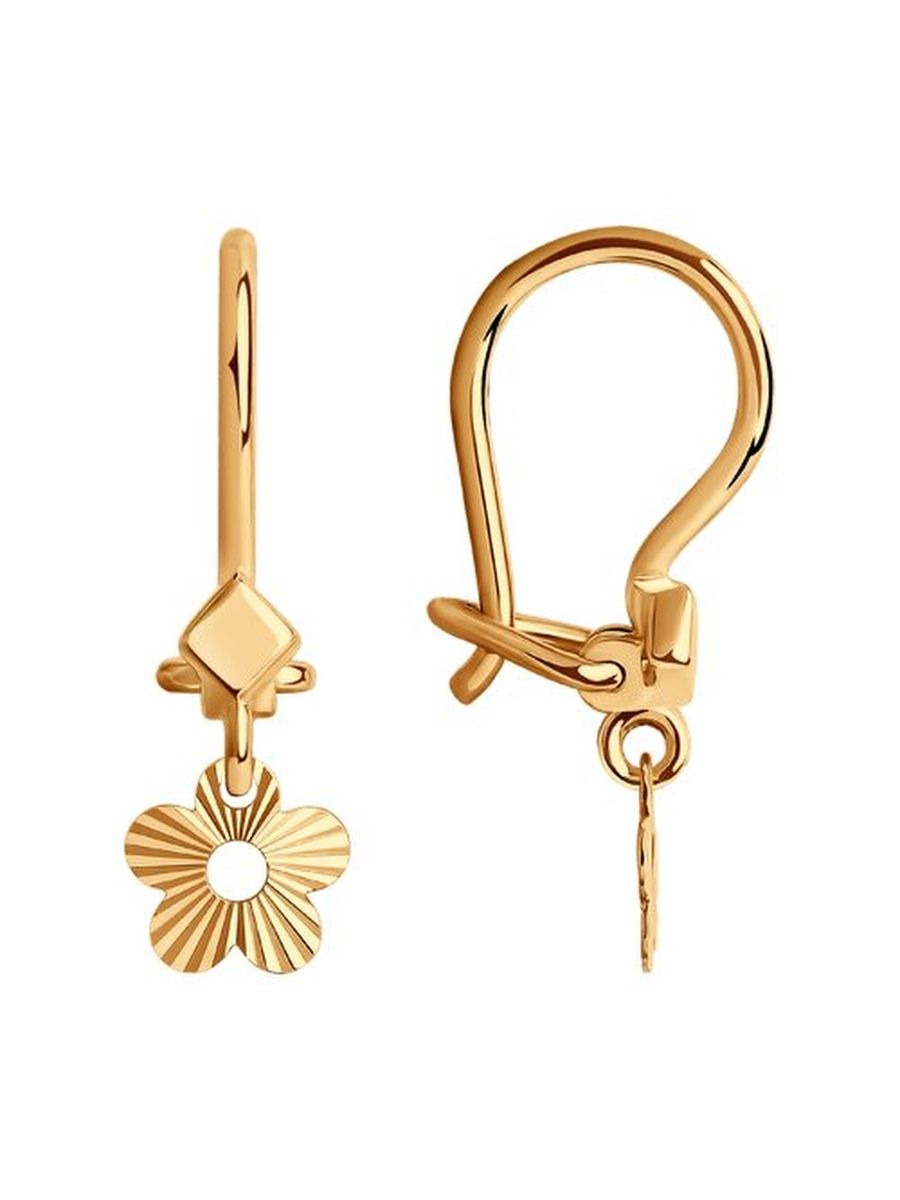

Серьги подвески из золота TEO MAORI 829312, 829312