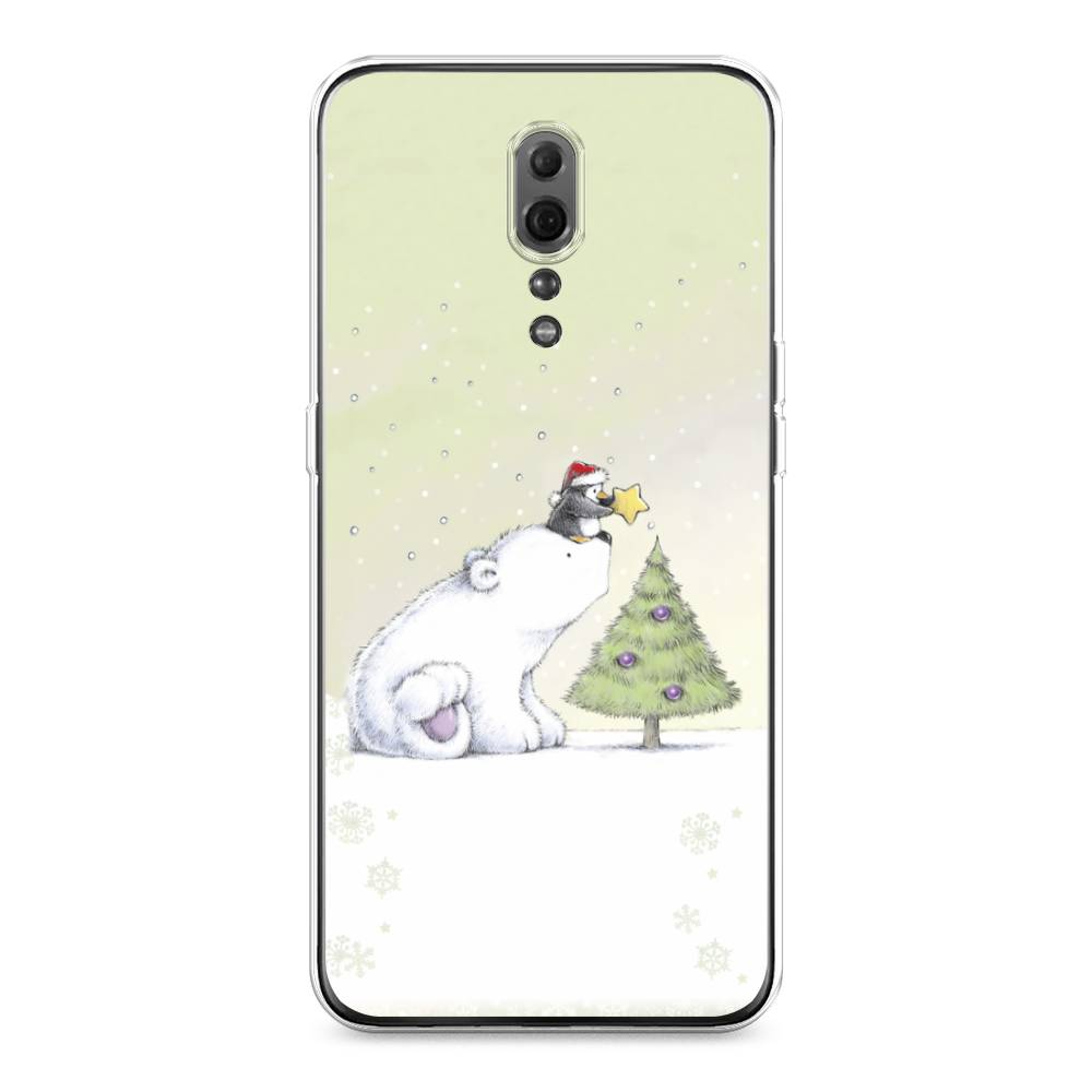 

Чехол для Oppo Reno Z "Украшение елки", Белый;бежевый, 250950-5