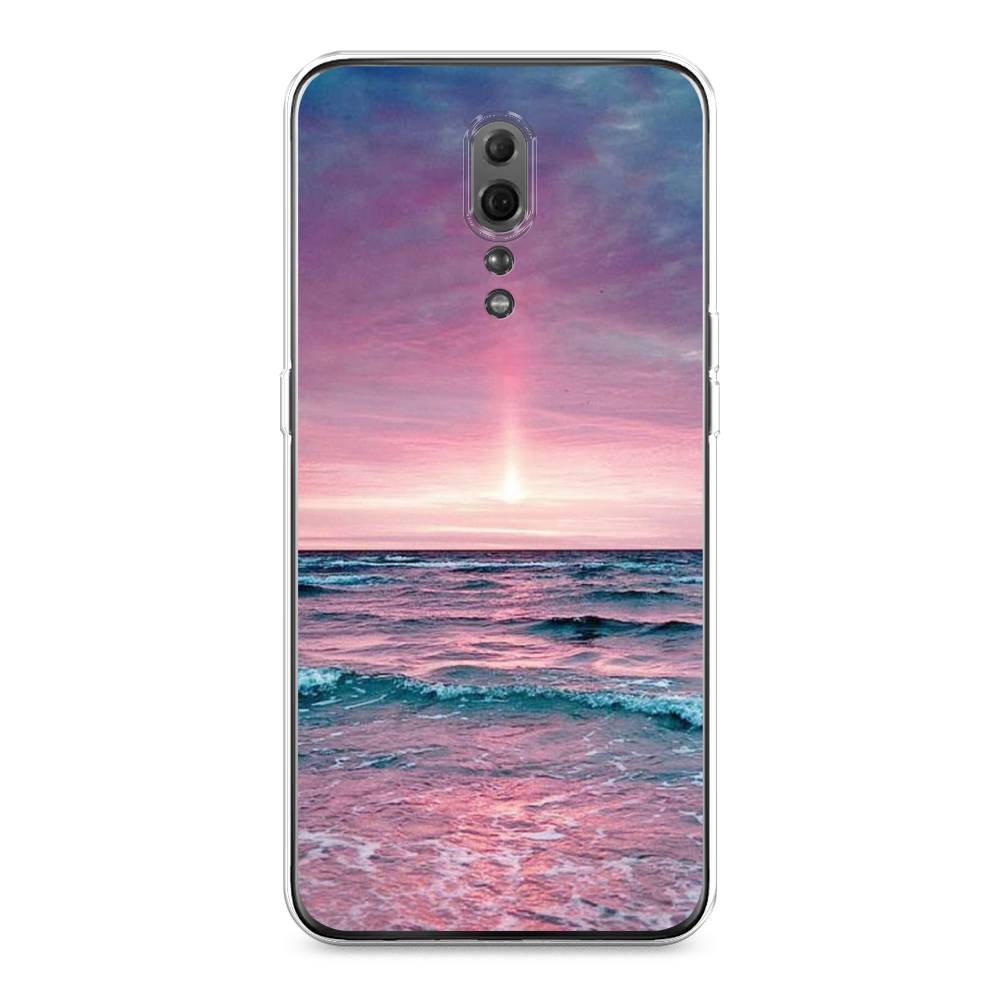 

Чехол для Oppo Reno Z "Восход 3", Розовый;голубой, 250950-2