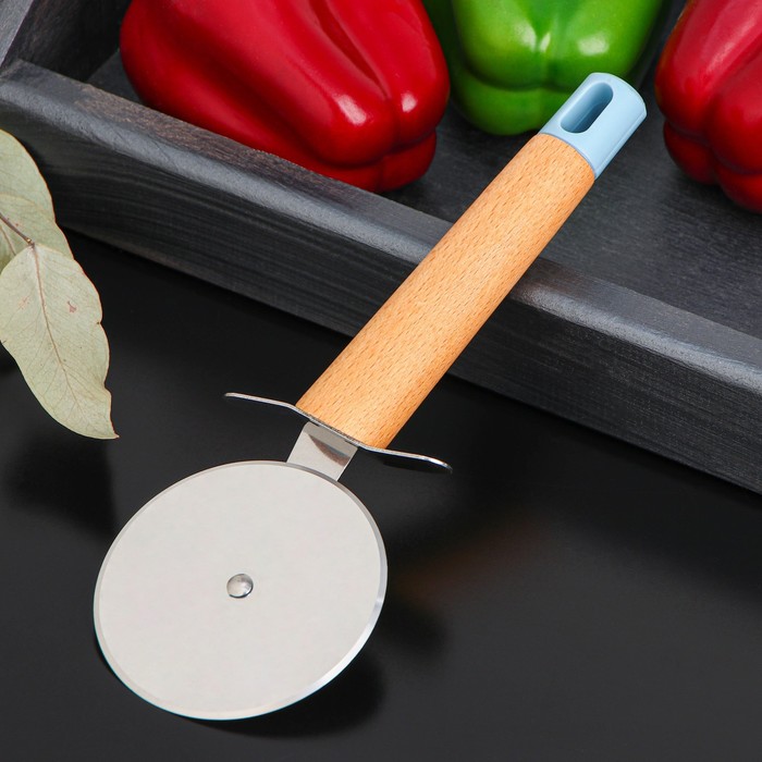 Нож для пиццы Magistro Heaven wood, d 7,5 см,дерево, сталь