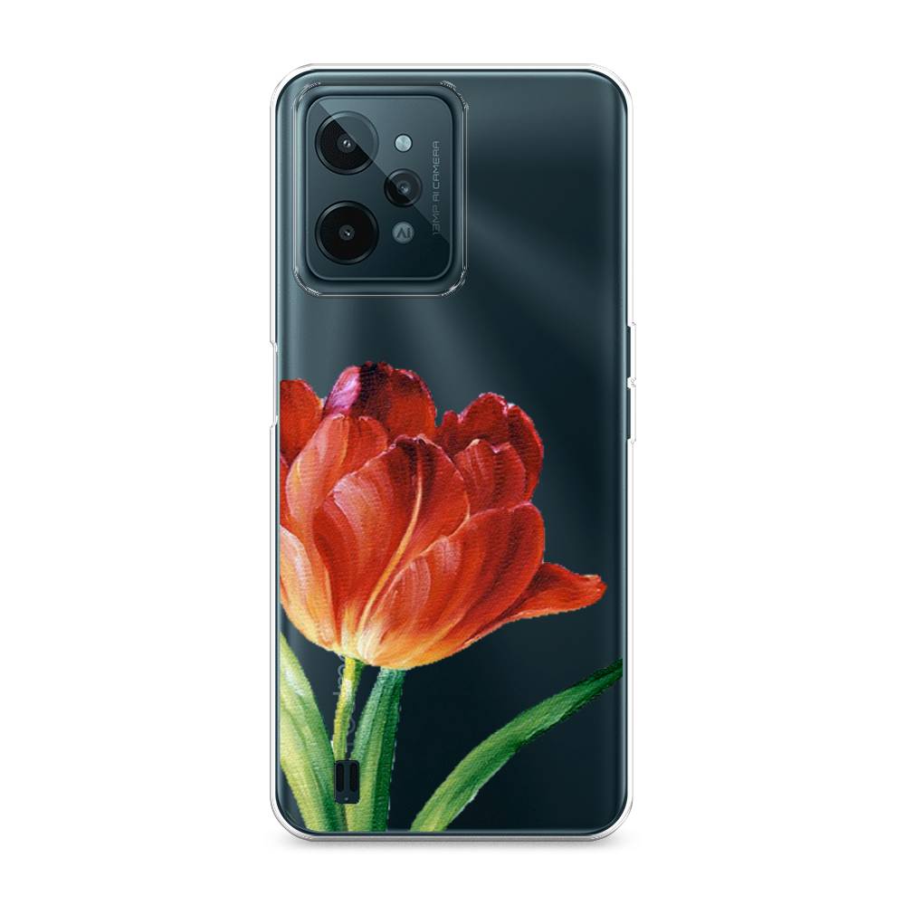 

Чехол Awog на Realme C31 "Красный тюльпан", Разноцветный, 259350-8