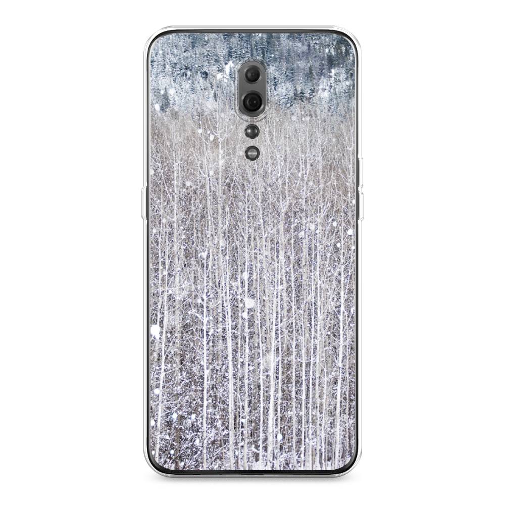 

Чехол для Oppo Reno Z "Снежный лес", Бежевый;серый;белый, 250950-5