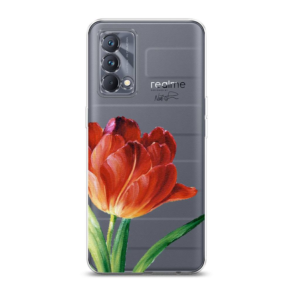 

Чехол Awog на Realme GT Master Edition "Красный тюльпан", Разноцветный, 2510450-8