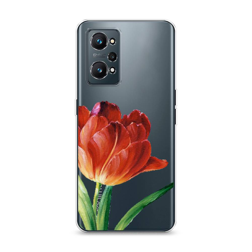 

Чехол Awog на Realme GT Neo 2 "Красный тюльпан", Разноцветный, 257750-8