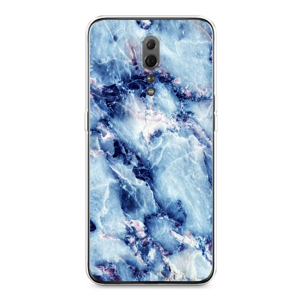 

Чехол для Oppo Reno Z "Мрамор с синими прожилками", Синий, 250950-3