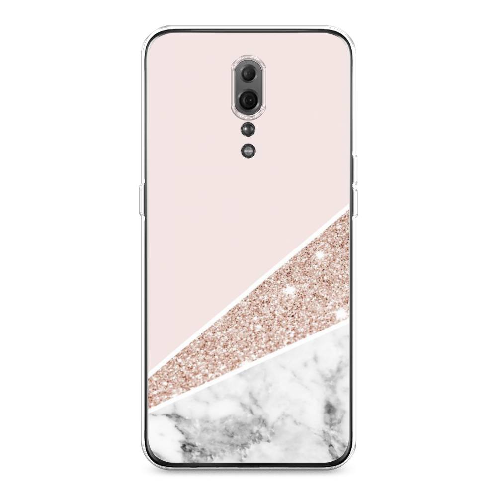 

Чехол для Oppo Reno Z "Блестящий розовый мрамор", 250950-3