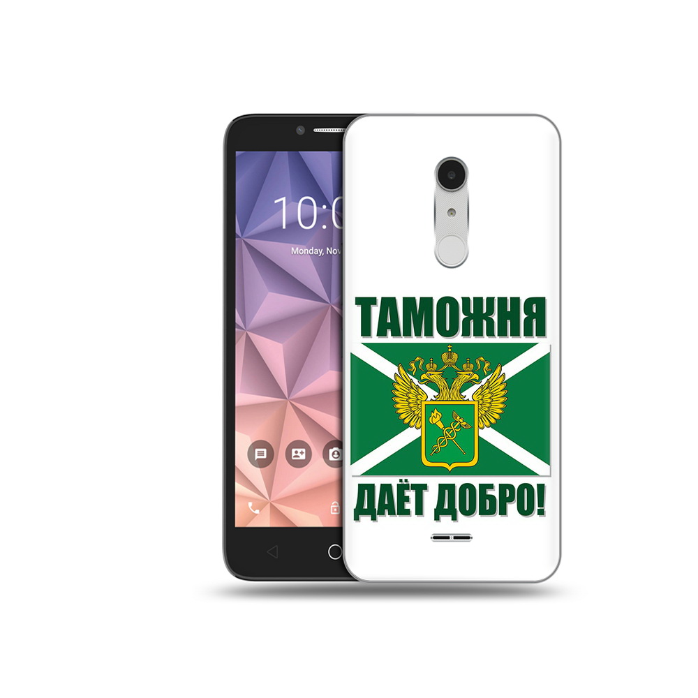 

Чехол MyPads Tocco для Alcatel A3 XL таможня, Прозрачный, Tocco