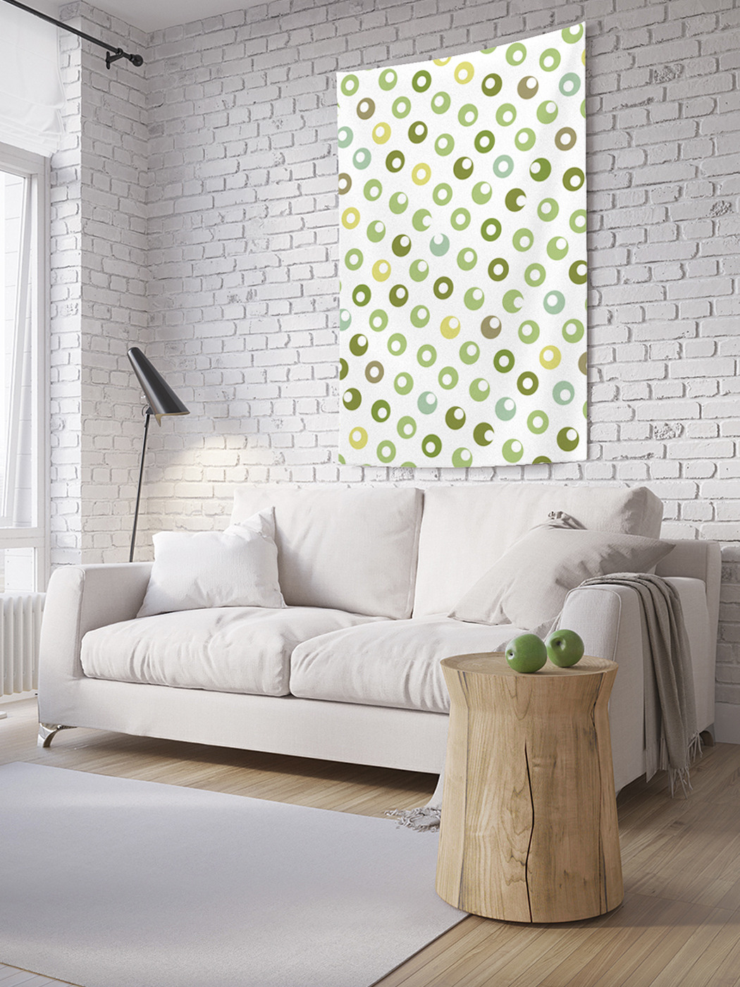 

Вертикальное фотопанно на стену JoyArty Шаровой полет 100x150 см, Шаровой полет