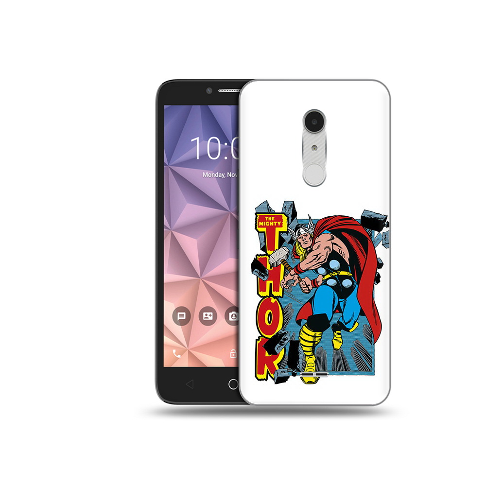 

Чехол MyPads Tocco для Alcatel A3 XL тор комикс, Прозрачный, Tocco