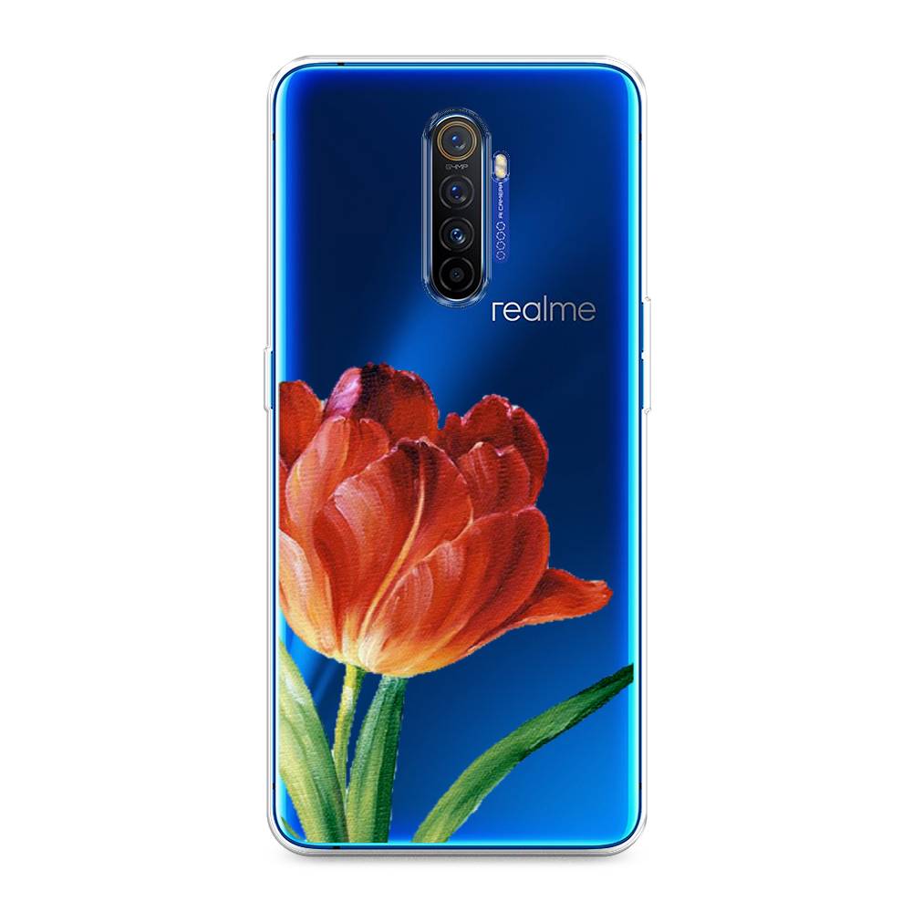 

Чехол Awog на Realme X2 Pro "Красный тюльпан", Разноцветный, 251750-8