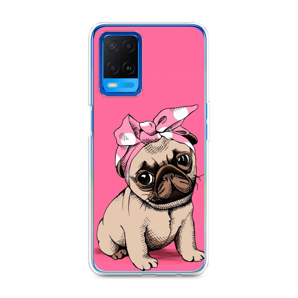 

Чехол Awog на Oppo A54 "Dog Pin-Up", Разноцветный, 256150-2