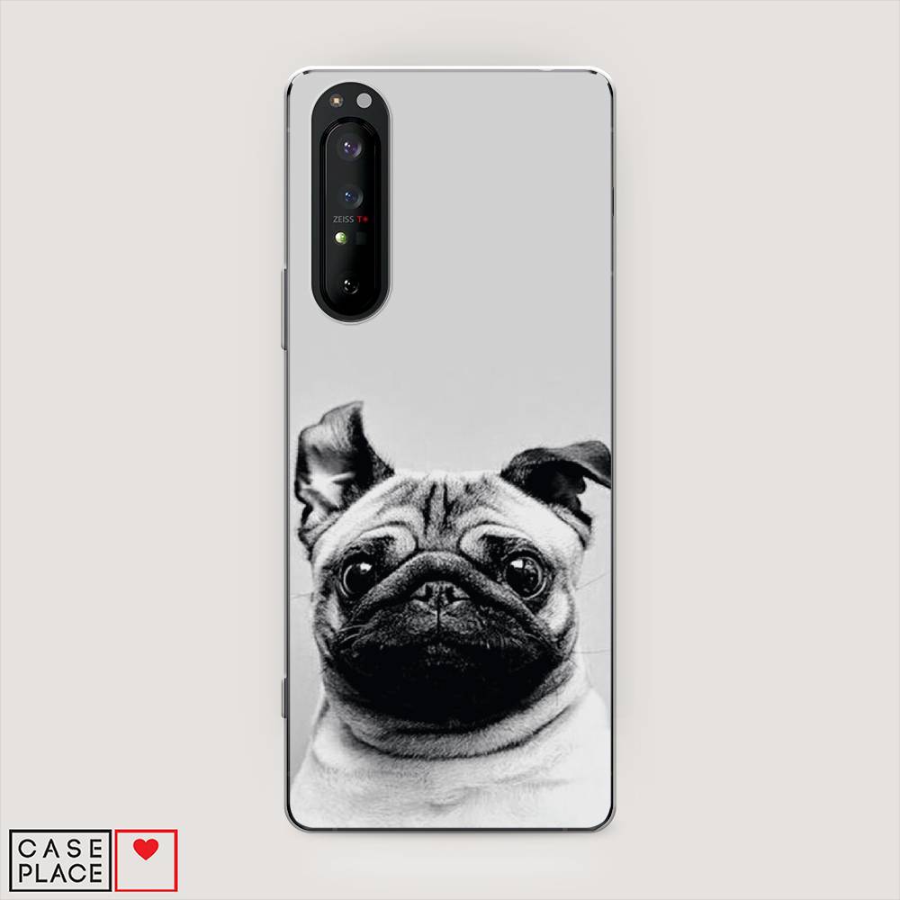 

Чехол Awog на Sony Xperia 1 II "Ушастый мопс", Разноцветный, 54550-1