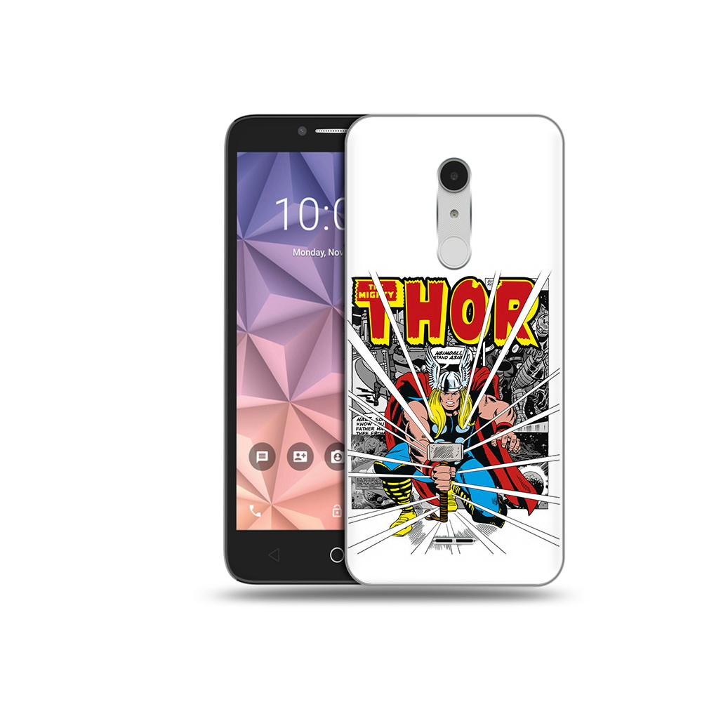 

Чехол MyPads Tocco для Alcatel A3 XL тор рисунок, Прозрачный, Tocco